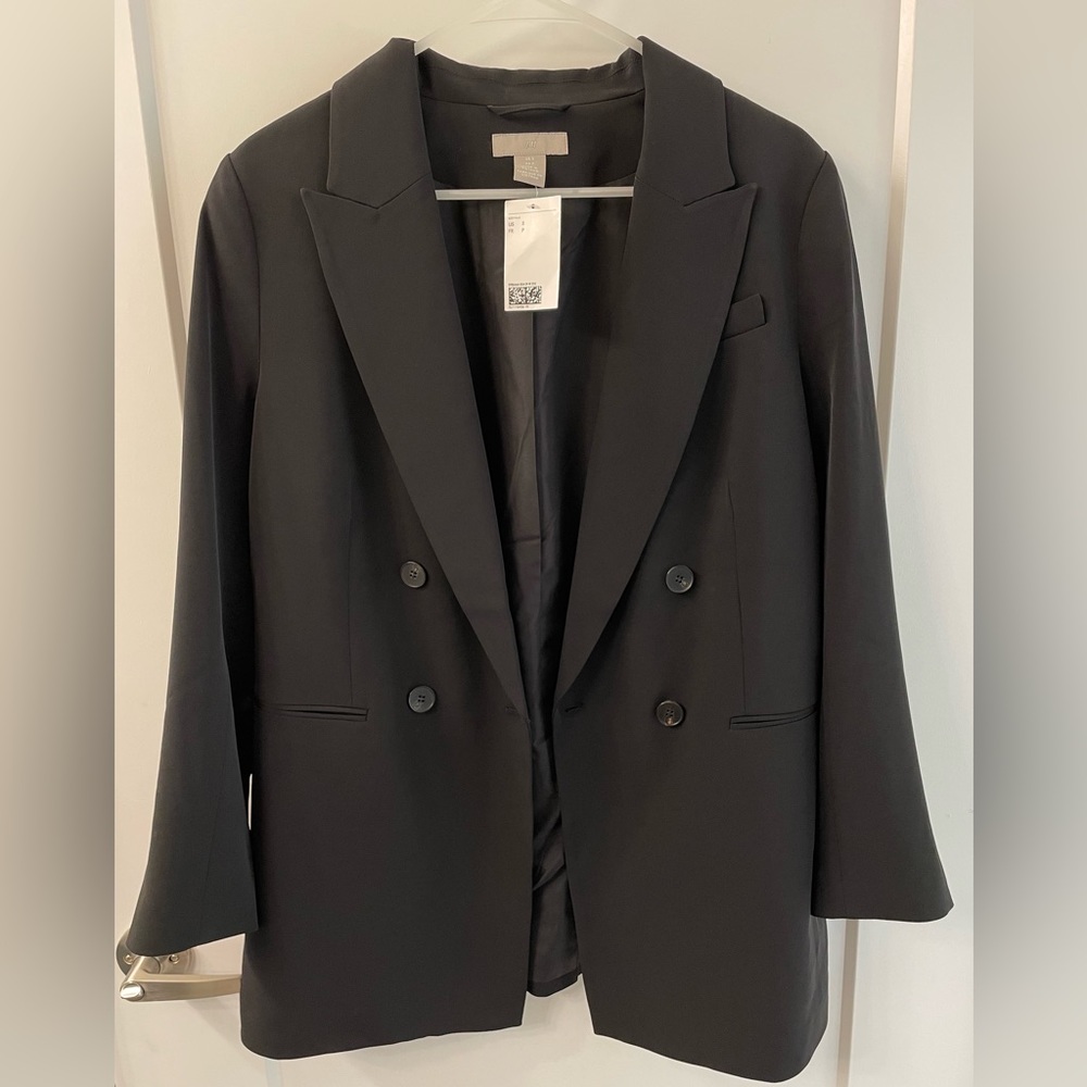 Oversized Black Blazer
